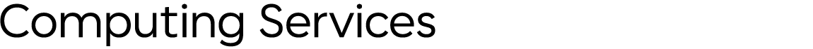 Computing Services Office Wordmark